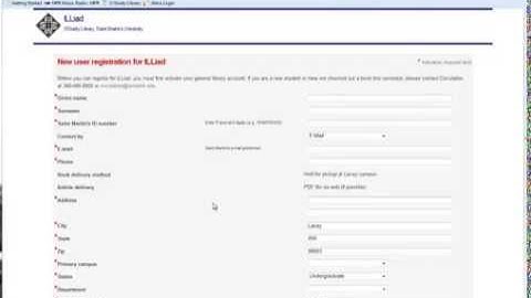 Requesting Articles through ILLiad
