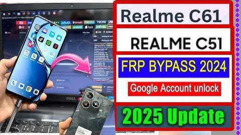 Realme C61 || Frp Unlock Tool || Realme RMX3930 || Google Account Remove || New Update 2025 ✓✓✓🔥