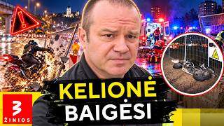 Ukmergės gatvėje – kraupi motociklo avarija: liudininkai galėjo išgelbėti gyvybę Ukmergės gatvėje – kraupi motociklo avarija: liudininkai galėjo išgelbėti gyvybę