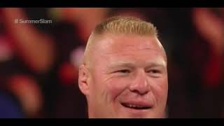 Brock Lesnar Destroys Seth Rollins Again on RAW 5 August 2019