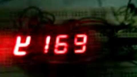 7 Segment Multiplex - PIC16F84