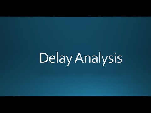 Delay Analysis Course