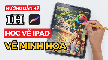 [1h] Học vẽ Procreate cơ bản trên iPad – Hướng dẫn CHI TIẾT cho người mới!