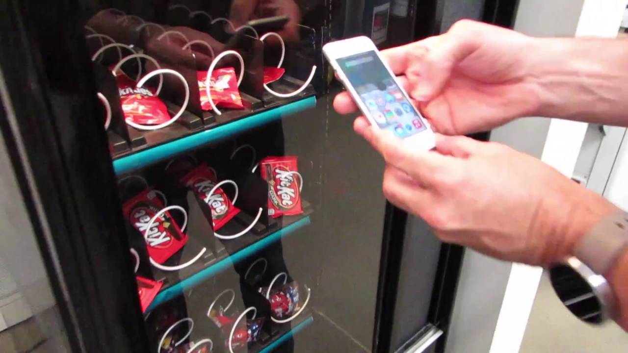 Physical Web Vending Machine - YouTube