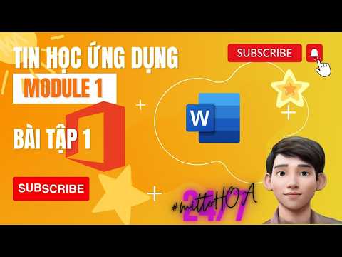 Video [M1-2021] - Tin học ứng dụng nâng cao M1 - Word đề 02... - YouTube