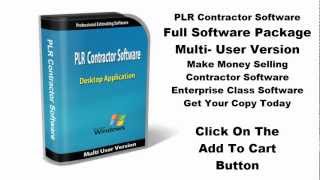 PLR Contractor Software - Make Money Selling Software screenshot 3