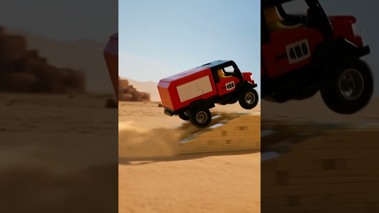 LEGO Dakar Truck Conquers the Desert! 🏜️