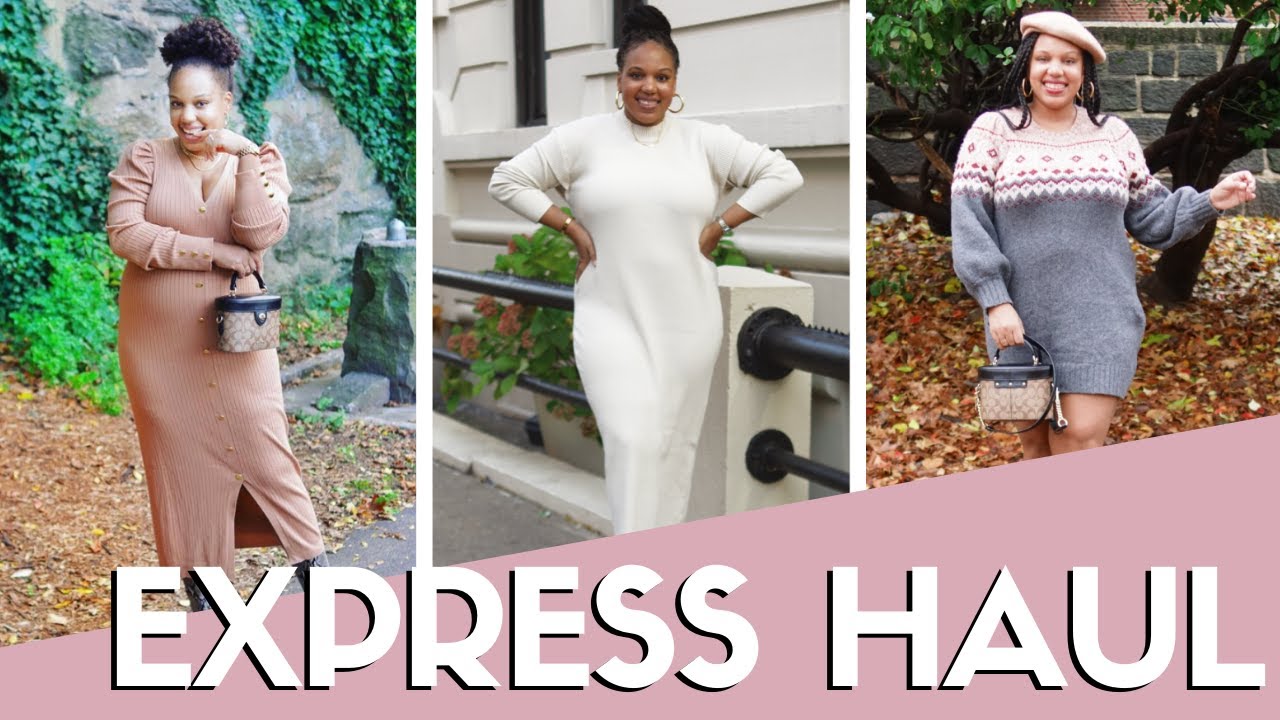 Express Clothing Haul - Winter Outfits + Express Style Trial Review