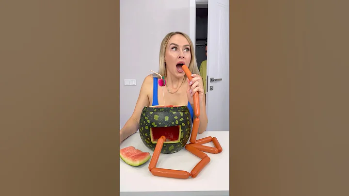 Watermelon magic box! Life hack😂  #shorts by Leisi Family