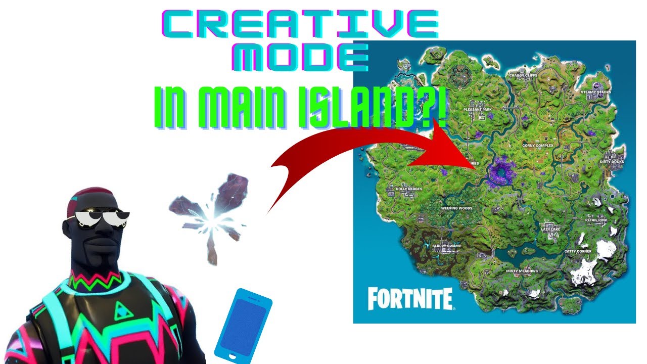 Creative Mode in the Main Island: Season 7