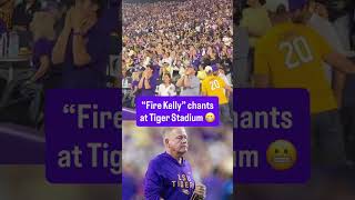 “FIRE KELLY” chants at Tiger Stadium 👀