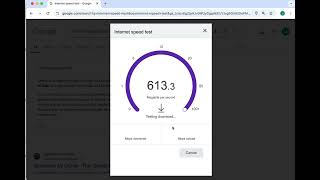How fast is ATT com fiber internet connection in The Colony Plano Frisco TX