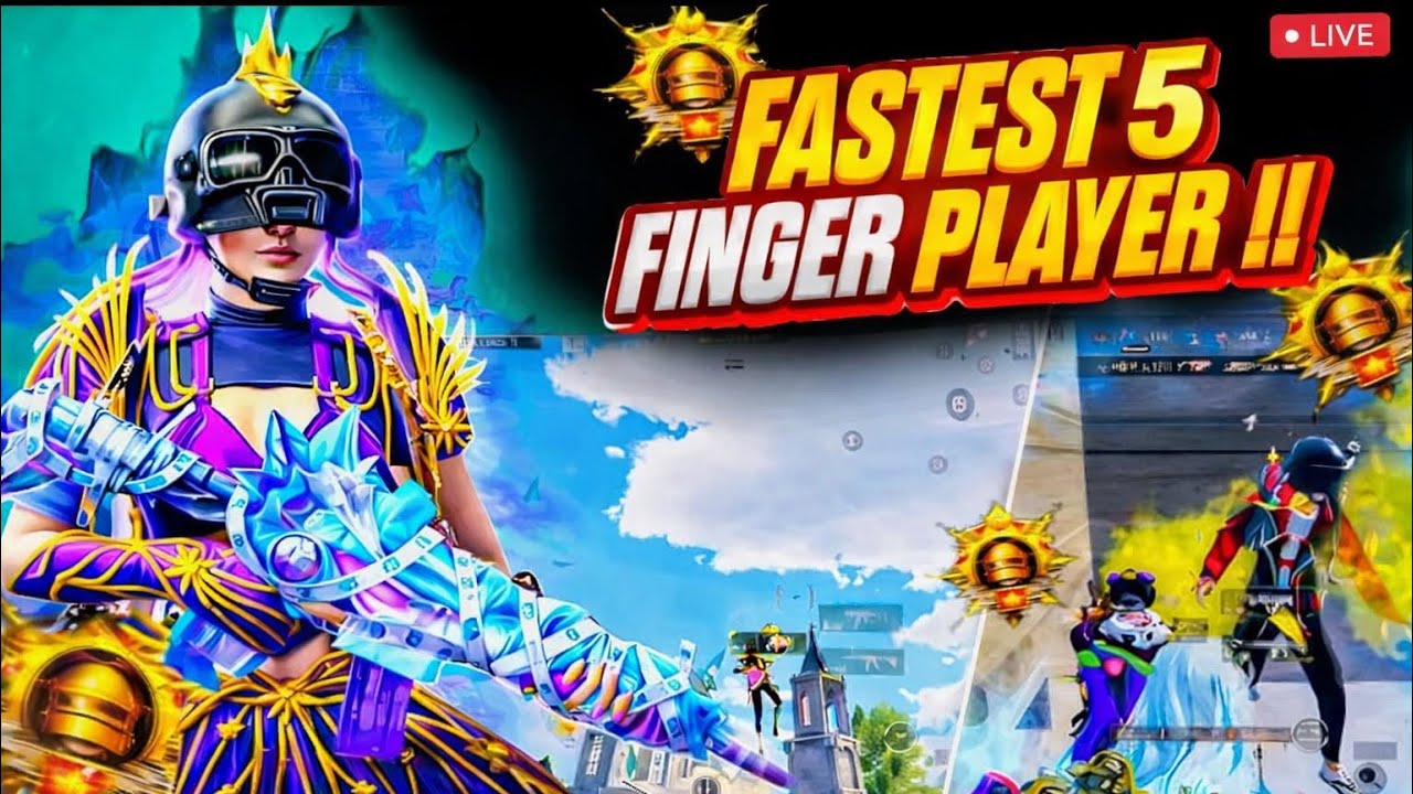 Fastest Five Finger Player 60FPS !! #subscribe IF I Deserve ?أسرع لاعب بخمسة أصابع 60FPS!! #iphone15