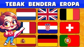 Kuis Tebak 47 Bendera Negara Eropa  I Ayo kamu bisa dapat benar berapa?