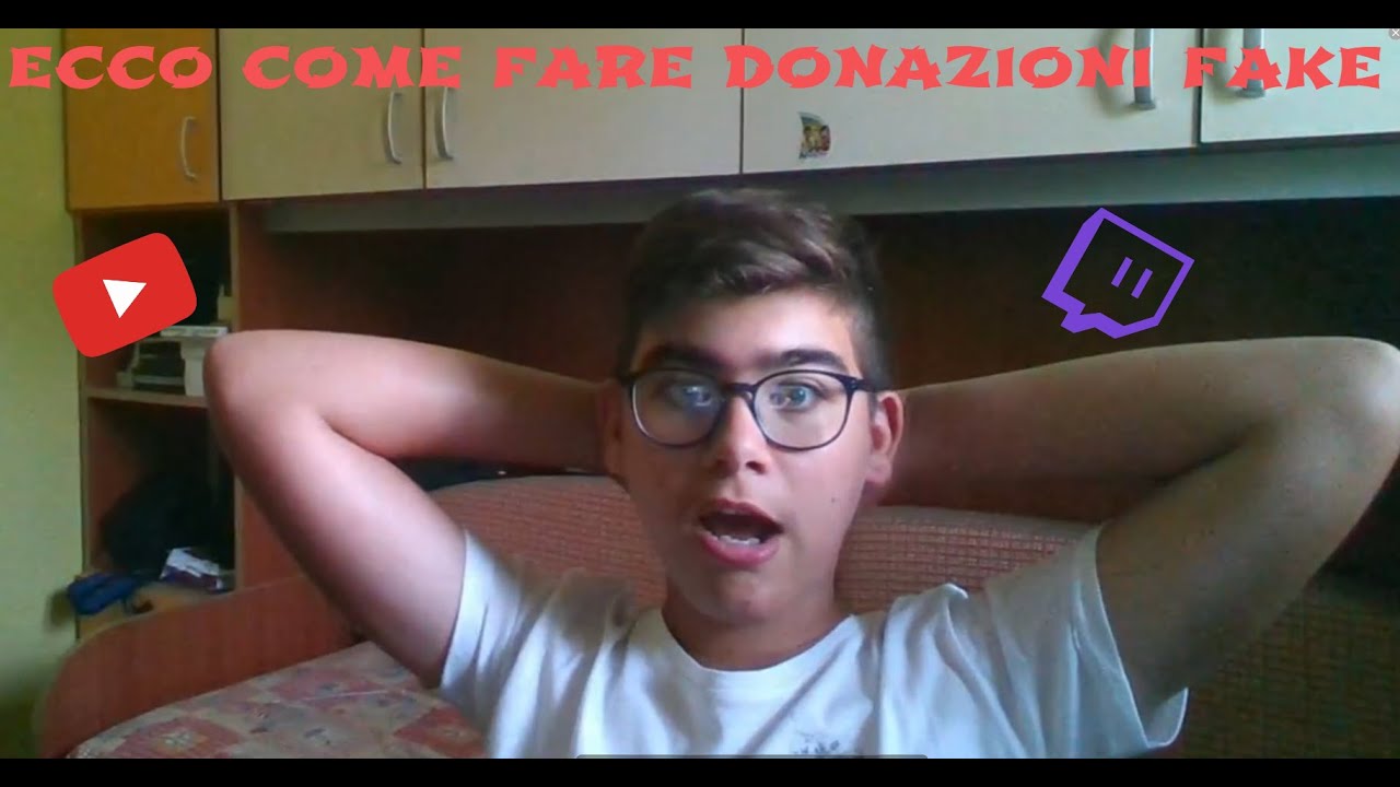 Ecco come fare DONAZIONI FAKE, sia su youtube che twitch!! - YouTube