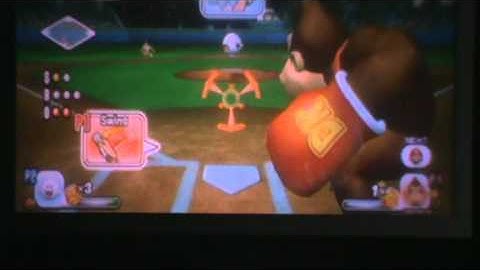 mario super sluggers with knucklesSilver7 part 1