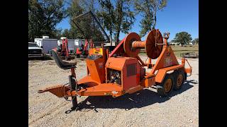 2001 TSE DPT30B Tandem-Axle Puller/Tensioner Trailer (342 Hours)