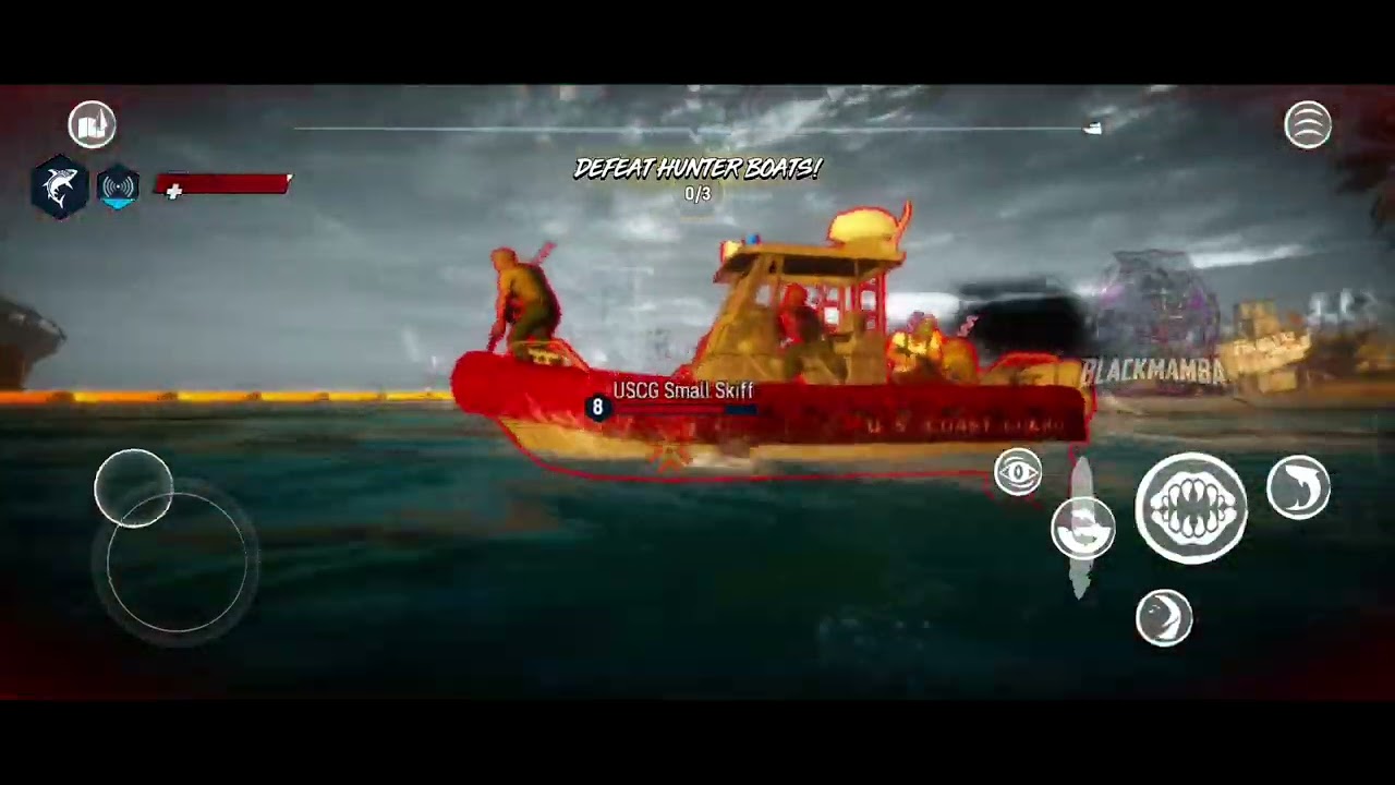 JADI HIU AMATIRAN 😂 MAN EATER GAMEPLAY 