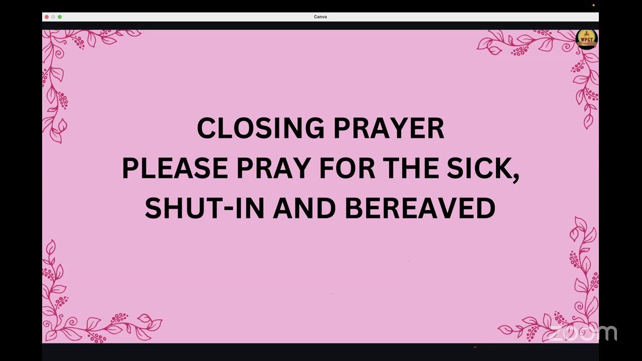 DARING TO LIVE BY EVERY WORD, FRANCESS MODESTE, WPGT PRAYER GROUP's Personal Meeting Room