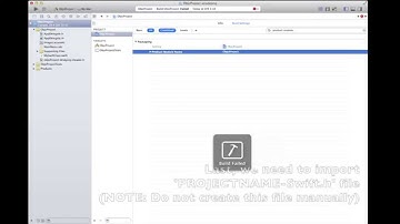 Xcode Objective-C Project with Swift Codes