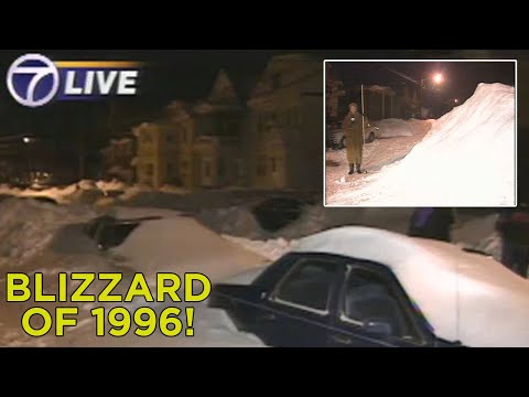 The Blizzard of 1996 original coverage: New York area digs out!