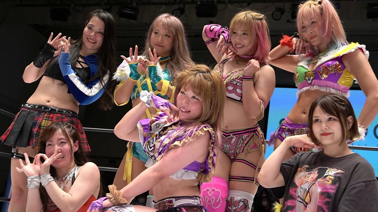 【スターダム】コズエンとCOLOR'Sが電撃合体！連合軍結成でスターダム最大派閥に！『スターダムで一番のユニットになる』-6.5後楽園ホール大会-【STARDOM】