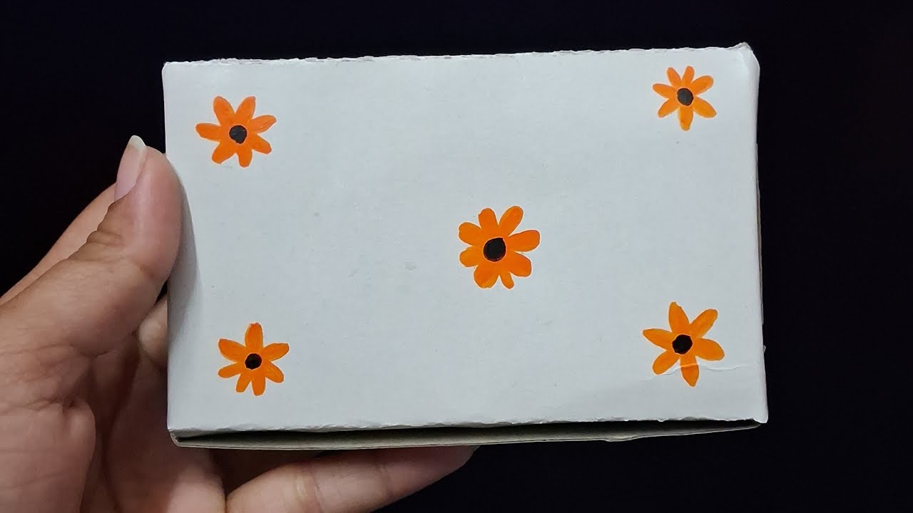 How to make a quick Paper Box | Paper Box with Lid Tutorial - YouTube