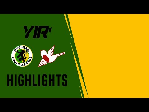 Horsham FC Carshalton Goals And Highlights