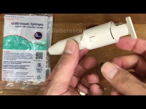 How to use the Inject-Ease device for easy and comfortable insulin injections