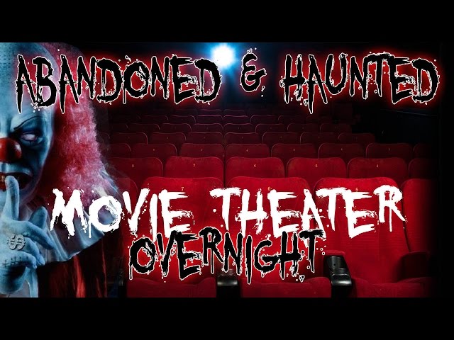 HAUNTED MOVIE THEATER AT 3AM - DEMON BREAKS CAMERA! | OmarGoshTV class=