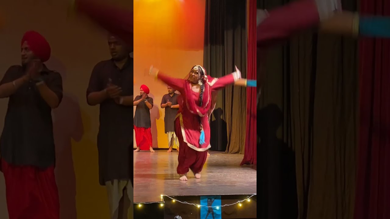 Aashiq Miss Pooja Giddha Performance Punjabi Folk Dance