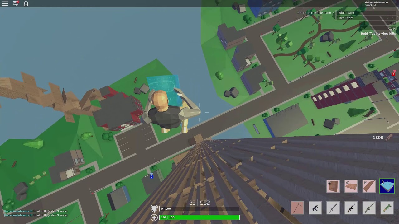 Take No Fall Damage In Strucid *WITHOUT* A Bouncer! (Turn Captions On)