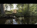 Canoe camping with a Tentipi and a GStove