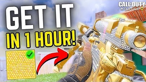 FASTEST Way to Get Diamond Camo in COD MOBILE IN 2025