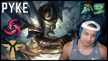 💥 Tyler1 ENEMY JUNGLER RUNNING IT DOWN? | Pyke Support Gameplay | Preseason 12 ᴴᴰ