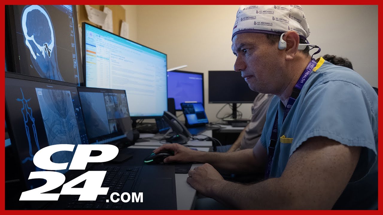 Toronto’s St. Michael’s hospital successfully operates remote brain angiogram