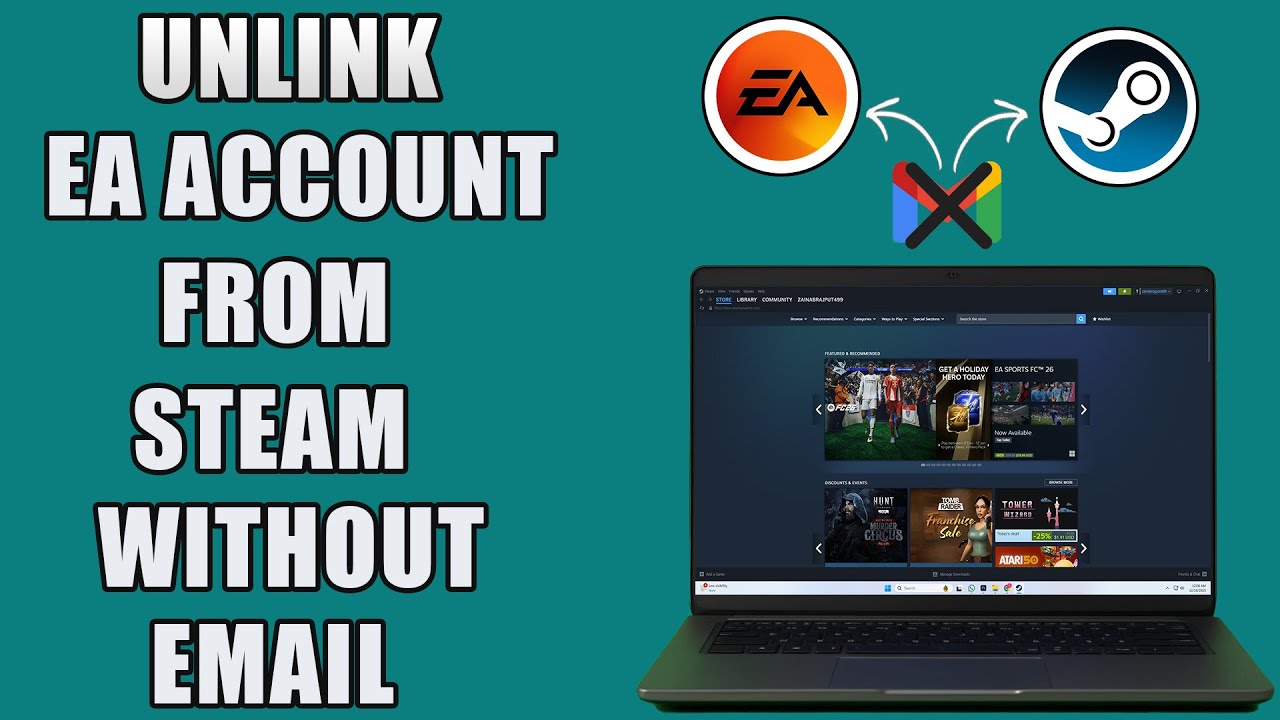 How To Unlink EA Account From Steam Without Email | Quick & Easy Method ...