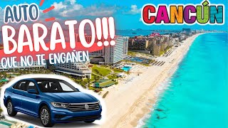 How to rent a CHEAP car Cancun?  TUTORIAL to avoid SCAMS ✅ Guide + complete ‼ 100% Real  TIPS
