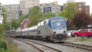 Riding Amtrak Cardinal Train 50 from Staunton to Charlottesville