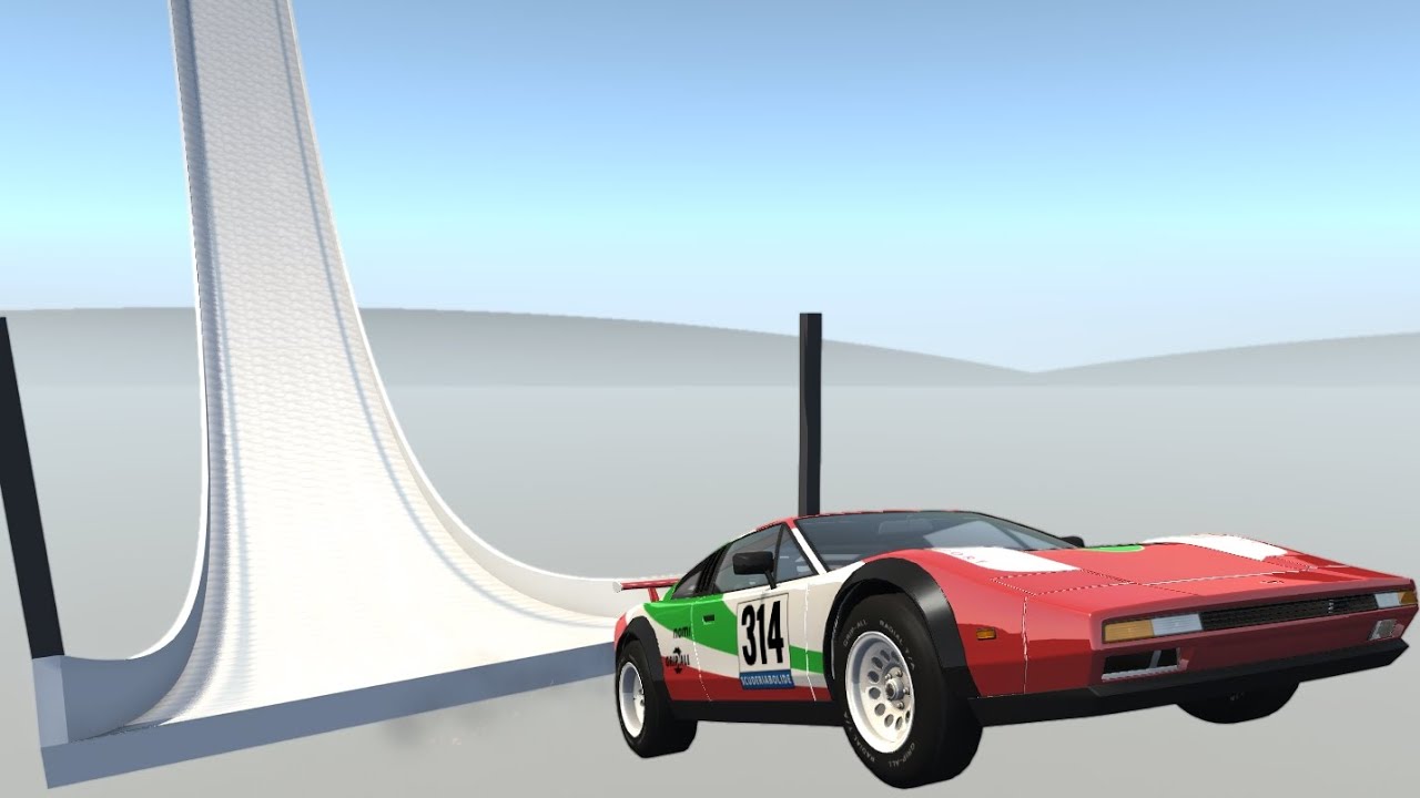 BeamNG.drive - Ski Jumping