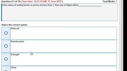 CS602 Quiz1 Spring 2019