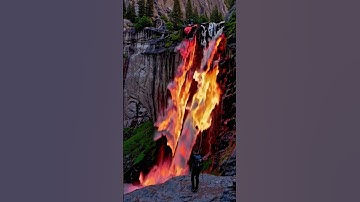 Vernal Falls in Yosemite National Park, California 😲😲😲