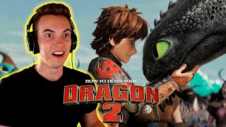 THEY'RE SO CUTE!! HOW TO TRAIN YOUR DRAGON 2 | (reaction/commentary)