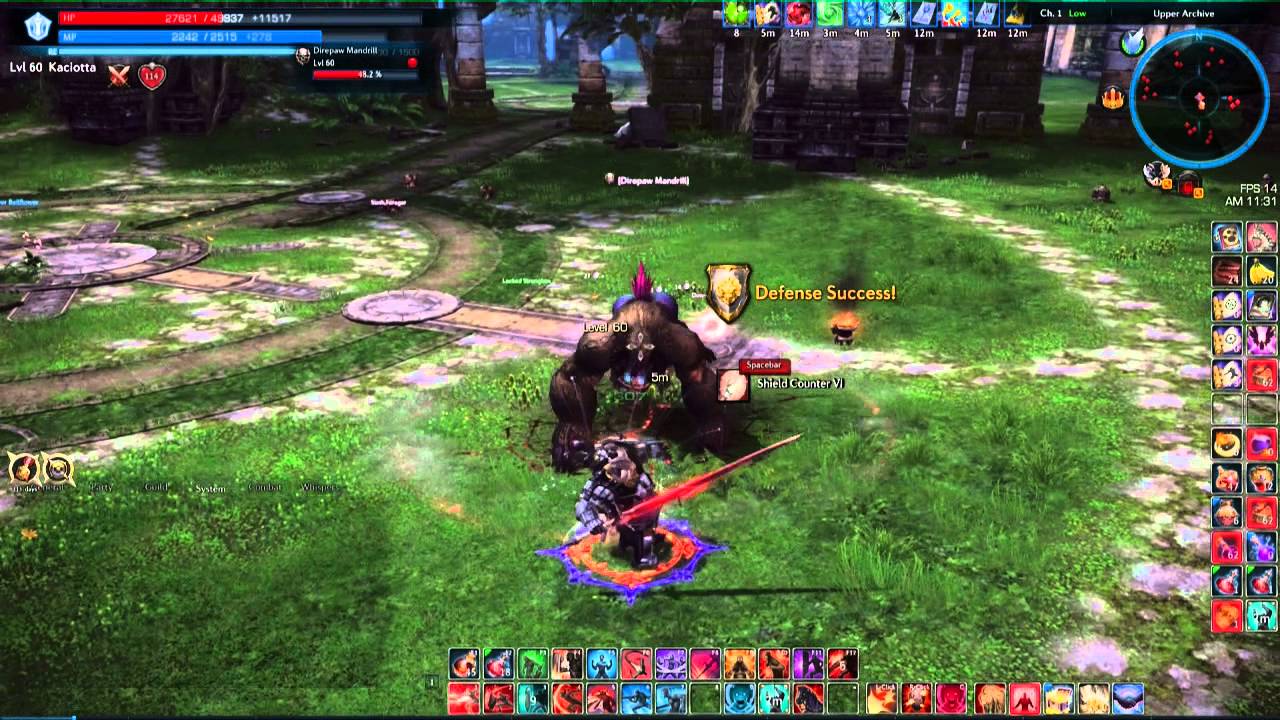 Tera Online: Bam's Atlas - Direpaw Mandrill