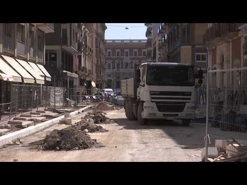 Video BRT, cantieri in via Andrea da Bari: tra via Piccinni e via Abate Gimma lavori fino al 31 luglio