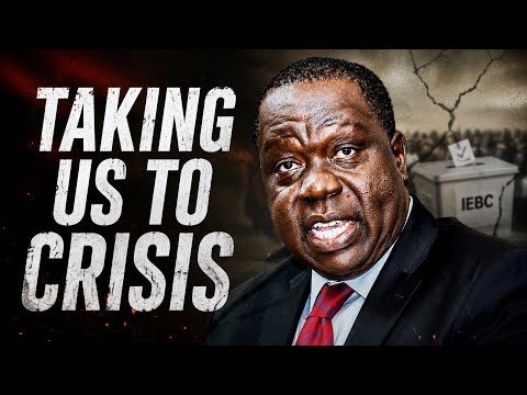 "IEBC is walking the country to a crisis."Dr Fred Matiang’i