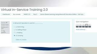 VINSET2.0 DAY3 QUIZ 3 Answer Key perfect score Afternoon Session Game-Based Learning