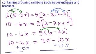 Equations with Parentheses 2