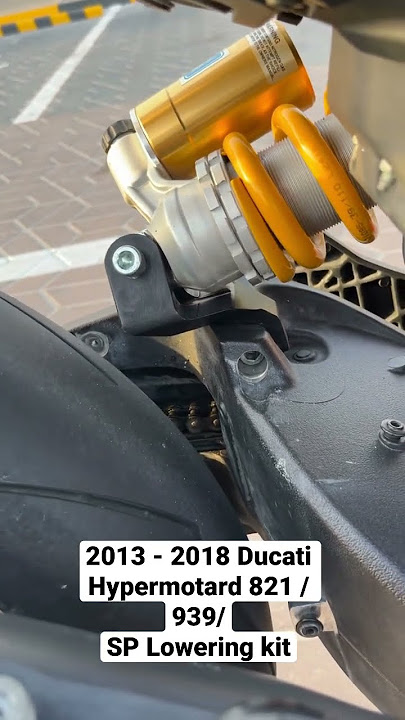 2013 - 2018 Ducati Hypermotard 821 /939/SP Lowering kit-easy to install # #ducati #hypermotard
