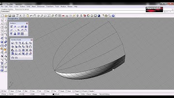Paper Models Creation in Rhinoceros 4 in Russian - Lesson 04 (part 8/11)